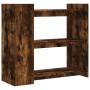 Smoked oak engineered wood console table 100x35x90 cm by , Side tables - Ref: Foro24-848476, Price: 78,60 €, Discount: %