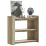 Sonoma oak engineered wood console table 100x35x90 cm by , Side tables - Ref: Foro24-848474, Price: 86,66 €, Discount: %