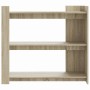 Konsole aus Sonoma-Eichenfurnierholz, 100x35x90 cm. von , Seitentische - Ref: Foro24-848474, Preis: 78,60 €, Rabatt: %