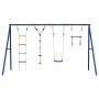 Swing set, trapeze, ladder, and rope discs by , Swings and play structures - Ref: Foro24-3283614, Price: 155,63 €, Discount: %