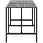 High bar table with black powder-coated steel, 200x100x110 cm by , Garden tables - Ref: Foro24-3301419, Price: 296,17 €, Disc...