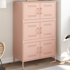 Steel pink sideboard 68x39x113 cm by , Sideboards - Ref: Foro24-842959, Price: 191,54 €, Discount: %