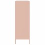 Aparador de acero rosa 68x39x113 cm de , Aparadores - Ref: Foro24-842959, Precio: 191,49 €, Descuento: %