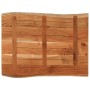 Rectangular tabletop with natural acacia edge 90x60x2.5 cm by , Table tops - Ref: Foro24-370621, Price: 81,82 €, Discount: %