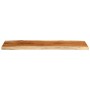 Rectangular acacia wood board with live edge 110x40x3.8 cm by , Table tops - Ref: Foro24-370637, Price: 71,10 €, Discount: %