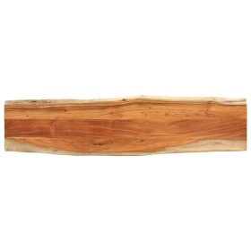 Rectangular acacia wood board with live edge 160x40x3.8 cm by , Table tops - Ref: Foro24-370640, Price: 114,88 €, Discount: %