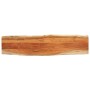 Rectangular acacia wood board with live edge 160x40x3.8 cm by , Table tops - Ref: Foro24-370640, Price: 114,82 €, Discount: %