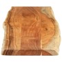 Rectangular acacia wood board with live edge 160x40x3.8 cm by , Table tops - Ref: Foro24-370640, Price: 114,82 €, Discount: %