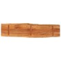 Rectangular acacia wood board with live edge 160x40x3.8 cm by , Table tops - Ref: Foro24-370640, Price: 114,82 €, Discount: %