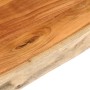 Rectangular tabletop with natural acacia edge, measuring 140x60x3.8 cm. by , Table tops - Ref: Foro24-370649, Price: 170,42 €...