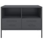 Mueble TV 2 pzas acero laminado en frío antracita 68x39x50,5 cm de , Muebles TV - Ref: Foro24-843047, Precio: 222,00 €, Descu...