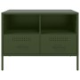 TV furniture 2 pieces made of olive green laminated steel, 68x39x50.5 cm by , TV Furniture - Ref: Foro24-843051, Price: 222,0...