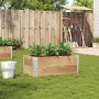 Solid pine wood planter 100x50 cm by , Pots and planters - Ref: Foro24-3295391, Price: 54,16 €, Discount: %