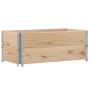 Jardinera de madera maciza de pino 100x50 cm de , Maceteros y jardineras - Ref: Foro24-3295391, Precio: 54,07 €, Descuento: %