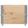 Jardinera de madera maciza de pino 100x50 cm de , Maceteros y jardineras - Ref: Foro24-3295391, Precio: 54,07 €, Descuento: %