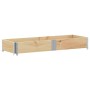 Jardinera de madera maciza de pino 150x50 cm de , Maceteros y jardineras - Ref: Foro24-3295403, Precio: 44,00 €, Descuento: %