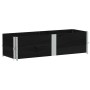 Solid black pine wood planter 150x50 cm by , Pots and planters - Ref: Foro24-3295408, Price: 74,99 €, Discount: %