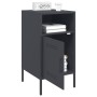 Bedside tables 2 units anthracite gray steel 36x39x68 cm by , Nightstands - Ref: Foro24-843070, Price: 81,43 €, Discount: %