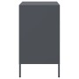 Bedside tables 2 units anthracite gray steel 36x39x68 cm by , Nightstands - Ref: Foro24-843070, Price: 81,43 €, Discount: %