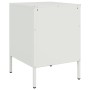 Mesitas de noche 2 unidades acero blanco 36x39x50,5 cm de , Mesitas de noche - Ref: Foro24-842933, Precio: 214,99 €, Descuent...