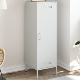 White steel sideboard 36x39x113 cm by , Sideboards - Ref: Foro24-843011, Price: 126,45 €, Discount: %