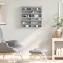 Engineered wood display case in gray concrete 60x8.5x58 cm by , Shelves and shelves - Ref: Foro24-847964, Price: 42,07 €, Dis...