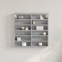 Vitrina de madera de ingeniería gris Sonoma 60x8,5x58 cm de , Estantes y estanterías - Ref: Foro24-847966, Precio: 43,22 €, D...