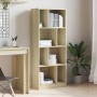 Engineered wood bookshelf in Sonoma oak, 57x28.5x141 cm by , Bookcases and shelves - Ref: Foro24-847998, Price: 83,31 €, Disc...