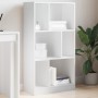 Estantería de madera de ingeniería blanca 57x28,5x141 cm de , Librerías y estanterías - Ref: Foro24-848003, Precio: 65,41 €, ...