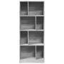 Estantería madera de ingeniería gris Sonoma 57x28,5x141 cm de , Librerías y estanterías - Ref: Foro24-848001, Precio: 79,30 €...