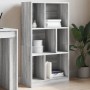 Engineered wood bookshelf in Sonoma gray, 57x28.5x107.5 cm by , Bookcases and shelves - Ref: Foro24-848008, Price: 65,99 €, D...