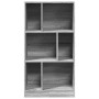 Estantería madera de ingeniería gris Sonoma 57x28,5x107,5 cm de , Librerías y estanterías - Ref: Foro24-848008, Precio: 65,41...