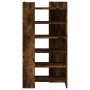 Shoe cabinet made of smoked oak engineered wood, 52x37.5x100 cm by , Shoe racks and shoe organizers - Ref: Foro24-848448, Pri...