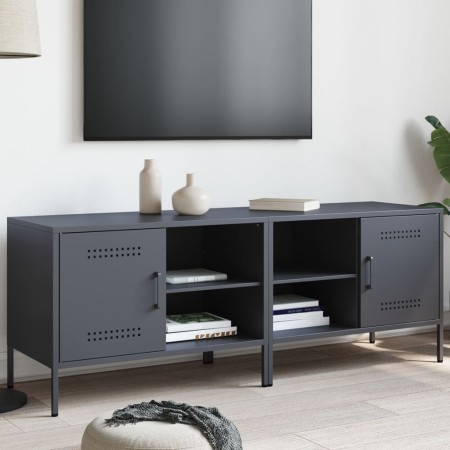 TV-Möbel, 2 Stück, anthrazitgraues Stahl, 68x39x50,5 cm. von , TV-Möbel - Ref: Foro24-842999, Preis: 173,78 €, Rabatt: %