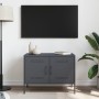 TV-Möbel aus anthrazitgrauem Stahl, 68x39x50,5 cm. von , TV-Möbel - Ref: Foro24-842938, Preis: 99,37 €, Rabatt: %