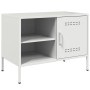 TV furniture 2 pieces white steel 68x39x50.5 cm by , TV Furniture - Ref: Foro24-843005, Price: 173,78 €, Discount: %