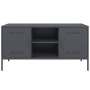 Mueble de TV de acero gris antracita 100,5x39x50,5 cm de , Muebles TV - Ref: Foro24-842990, Precio: 123,66 €, Descuento: %