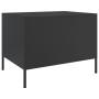 Mesa de centro acero laminado en frío negro 68x50x50,5 cm de , Mesas de centro - Ref: Foro24-843030, Precio: 143,99 €, Descue...