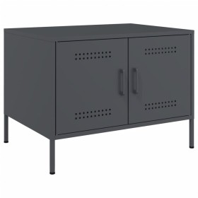 Cold-rolled anthracite steel coffee table 68x50x50.5 cm by , Coffee table - Ref: Foro24-843032, Price: 114,99 €, Discount: %