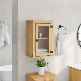 Armario de baño de pared Corona madera maciza pino 45x27x64,5cm de , Muebles de baño - Ref: Foro24-4013401, Precio: 67,32 €, ...