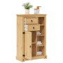 Corona solid pine wood bathroom cabinet 70x33x110 cm by , Bathroom furniture - Ref: Foro24-4013403, Price: 141,99 €, Discount: %