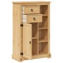 Corona solid pine wood bathroom cabinet 70x33x110 cm by , Bathroom furniture - Ref: Foro24-4013403, Price: 141,99 €, Discount: %