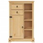 Corona solid pine wood bathroom cabinet 70x33x110 cm by , Bathroom furniture - Ref: Foro24-4013403, Price: 141,99 €, Discount: %