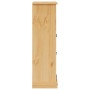 Corona solid pine wood bathroom cabinet 70x33x110 cm by , Bathroom furniture - Ref: Foro24-4013403, Price: 141,99 €, Discount: %