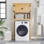 Solid pine wood Corona bathroom furniture for washing machine by , Bathroom furniture - Ref: Foro24-4013408, Price: 119,69 €,...