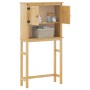 Solid pine wood Corona bathroom furniture for washing machine by , Bathroom furniture - Ref: Foro24-4013408, Price: 119,69 €,...