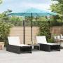 Garden umbrella with blue steel pole 324x324x247 cm by , Umbrellas - Ref: Foro24-4005110, Price: 112,13 €, Discount: %