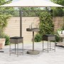 3-piece garden bar set with grey PE rattan cushions by , Garden sets - Ref: Foro24-3261442, Price: 189,39 €, Discount: %