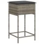5-piece garden bar set with gray PE rattan cushions by , Garden sets - Ref: Foro24-3261489, Price: 399,86 €, Discount: %