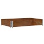 Collar de palet madera maciza de pino marrón 120x80 cm de , Plataformas de carga y palés - Ref: Foro24-4010274, Precio: 39,05...